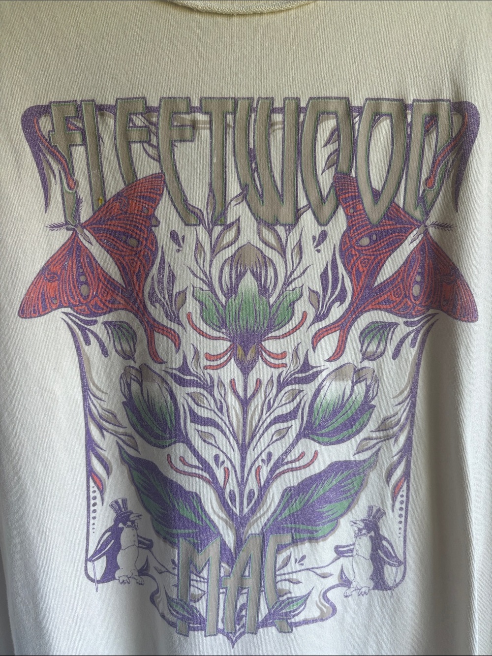 Daydreamer Cream Fleetwood Mac Graphic Tee - Picture 3 of 6